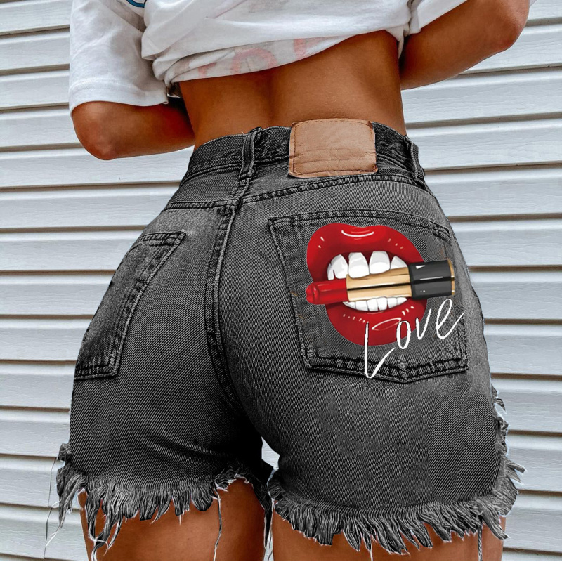 Shorts Jeans Femininos Desfiad - Street Fashion Denim avaliação e preço