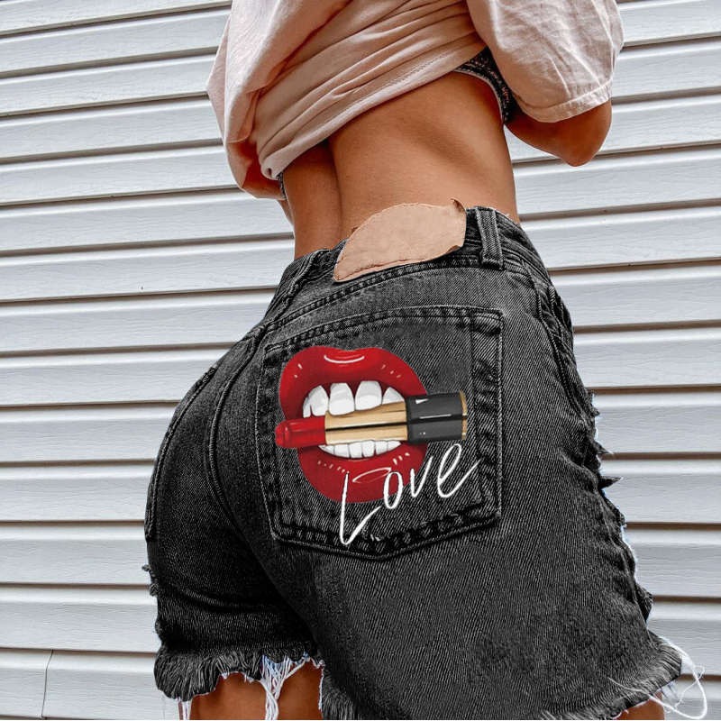 Shorts Jeans Femininos Desfiad - Street Fashion Denim avaliação e preço