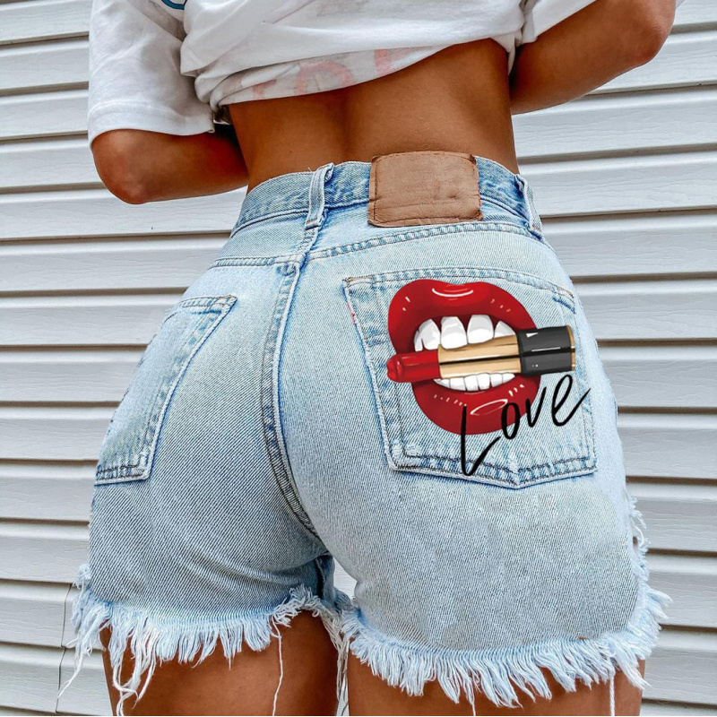 Shorts Jeans Femininos Desfiad - Street Fashion Denim avaliação e preço