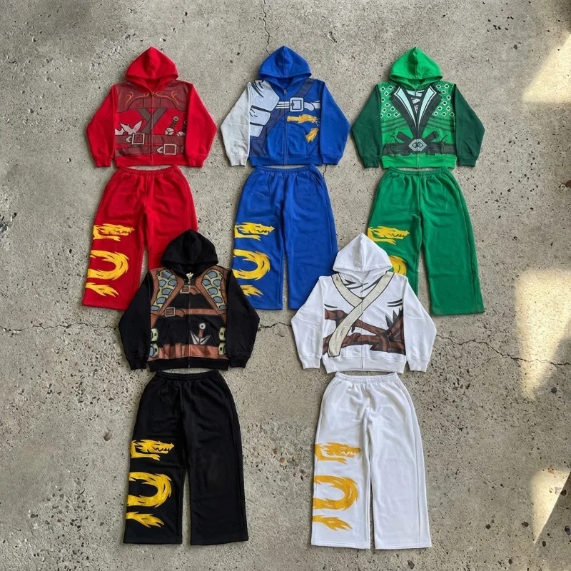Conjunto de Moletom Ninja Warr - Street Fashion Art avaliação e preço