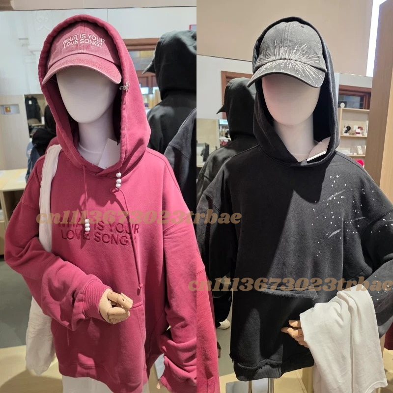 Hoodies e Bonés de Algodão Kpo - Street Fashion Kpop avaliação e preço