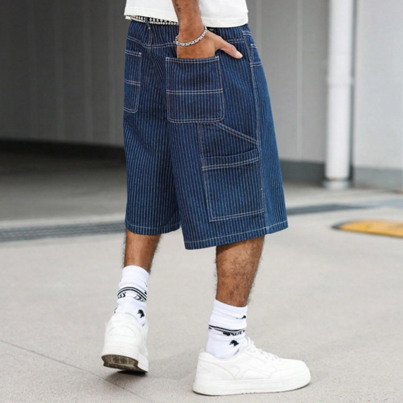 Shorts Jeans Baggy Vintage com - Street Fashion Art avaliação e preço