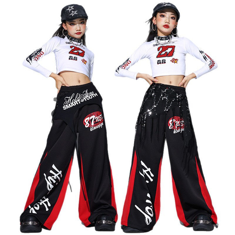 Roupas de Dança Jazz 2025 para - Street Fashion Kpop avaliação e preço