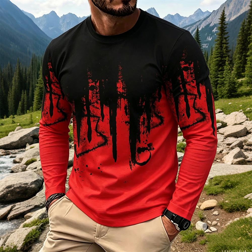Camiseta Masculina de Manga Lo - Fashion Streetwear avaliação e preço
